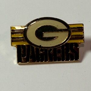 Green Bay Packers Vintage Enamel Lapel Pin | Peter David Inc. | 1993